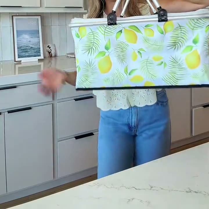 Cooler plegándose