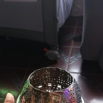 Foto de una compradora del mismo modelo
