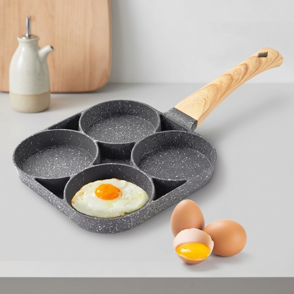 Sartén 4 Tazas | Desayunos Rápidos y Perfectos | Envío Gratis en ambiente