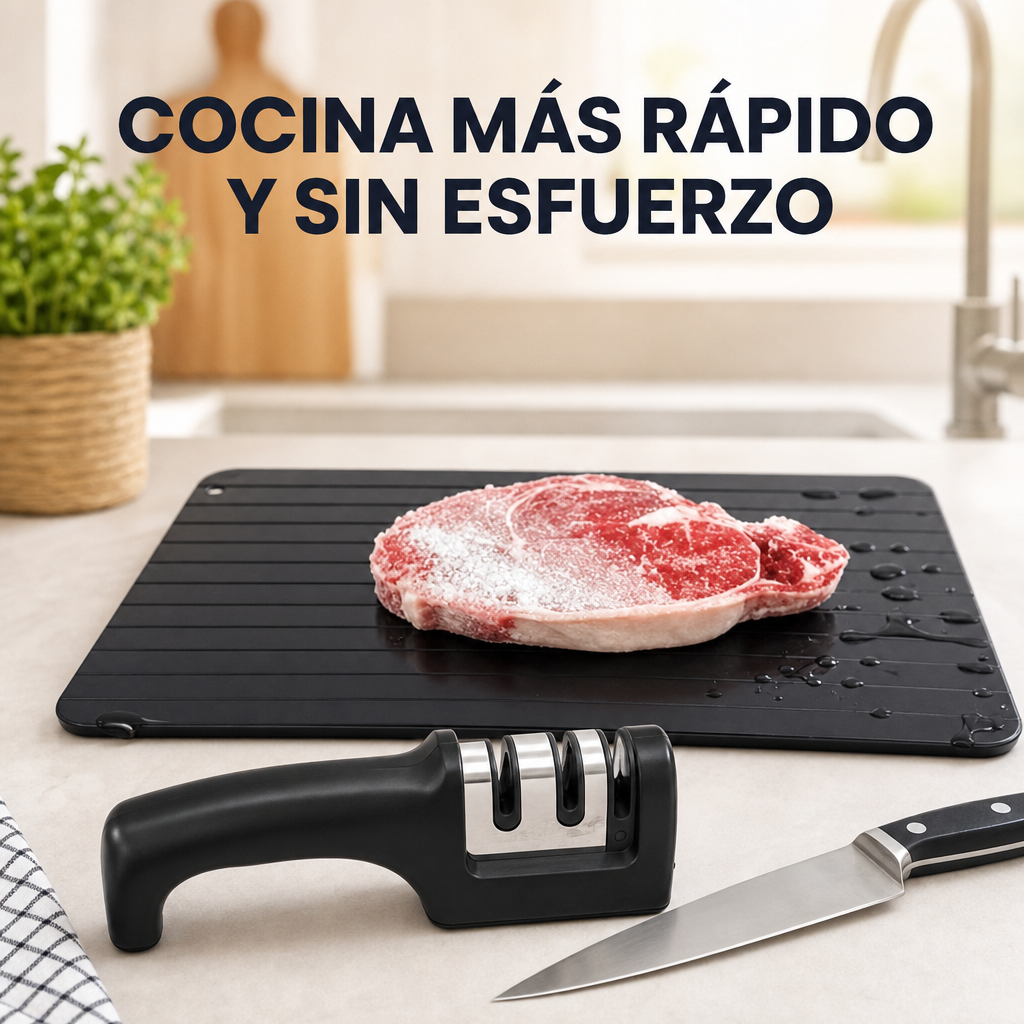 El aluminio conductor hace el trabajo que el microondas no puede