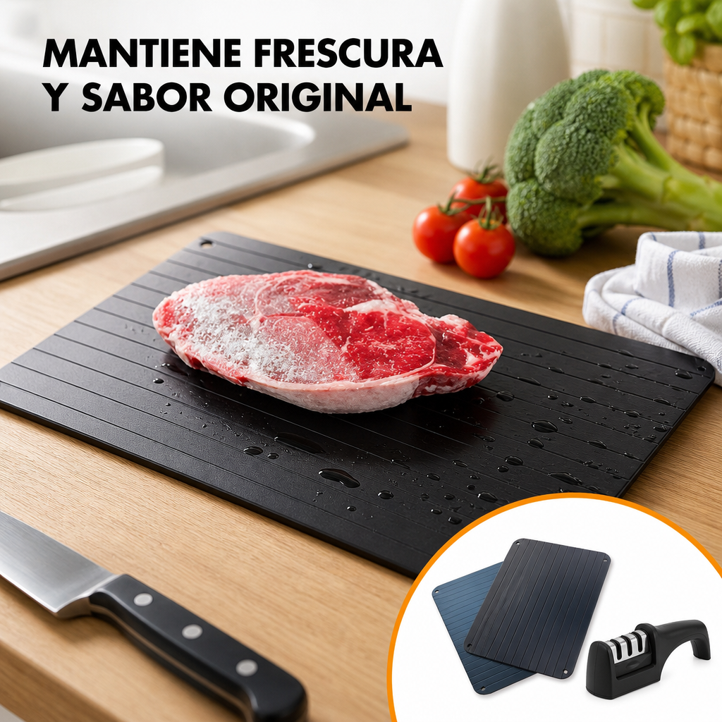 Descongela sin arruinar la carne que pagaste cara