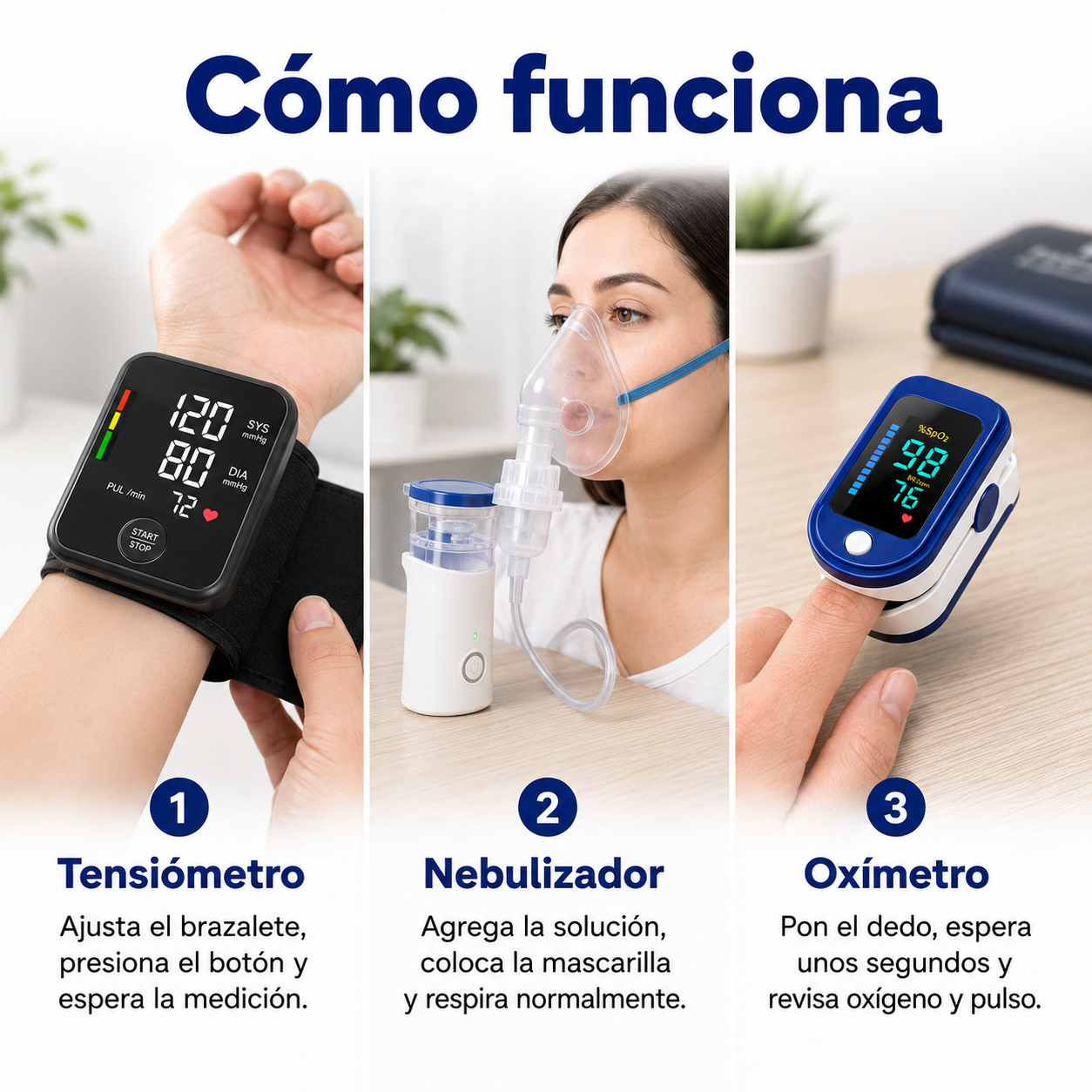 Controla la presión, la respiración y el oxígeno de tus papás sin salir al consultorio