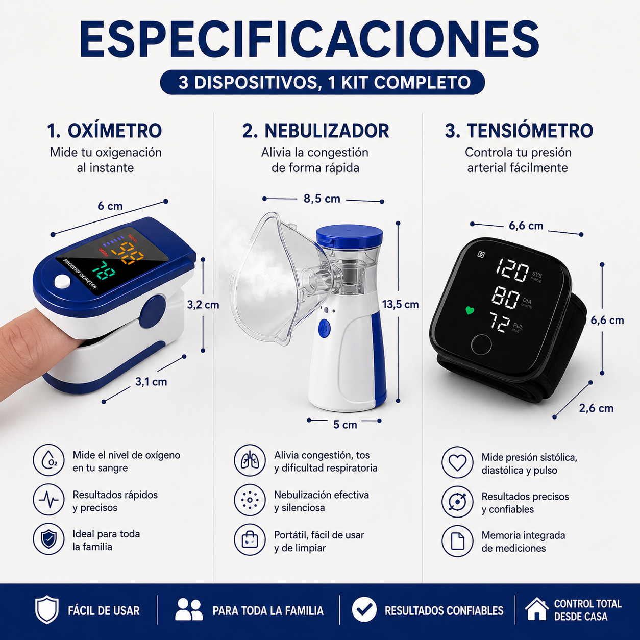 Nebulizar donde ocurra la crisis, sin correr por un enchufe