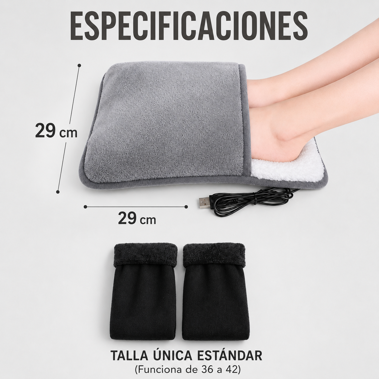 Caliéntate los pies, no toda la casa